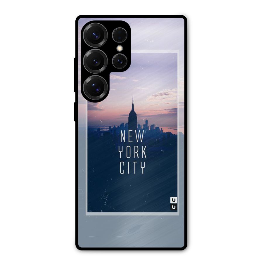 Sleepless City Metal Back Case for Galaxy S25 Ultra