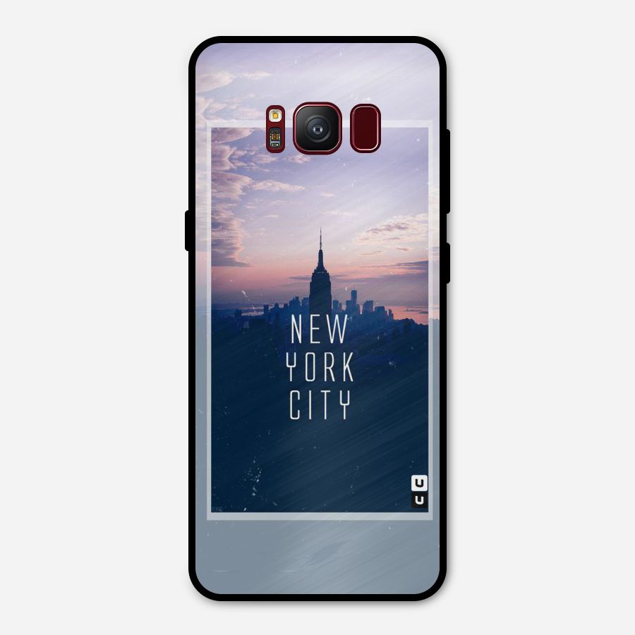 Sleepless City Metal Back Case for Galaxy S8