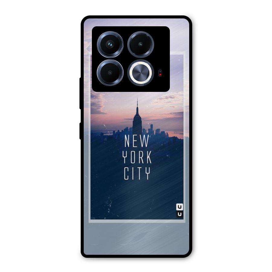 Sleepless City Metal Back Case for Infinix Note 40 5G