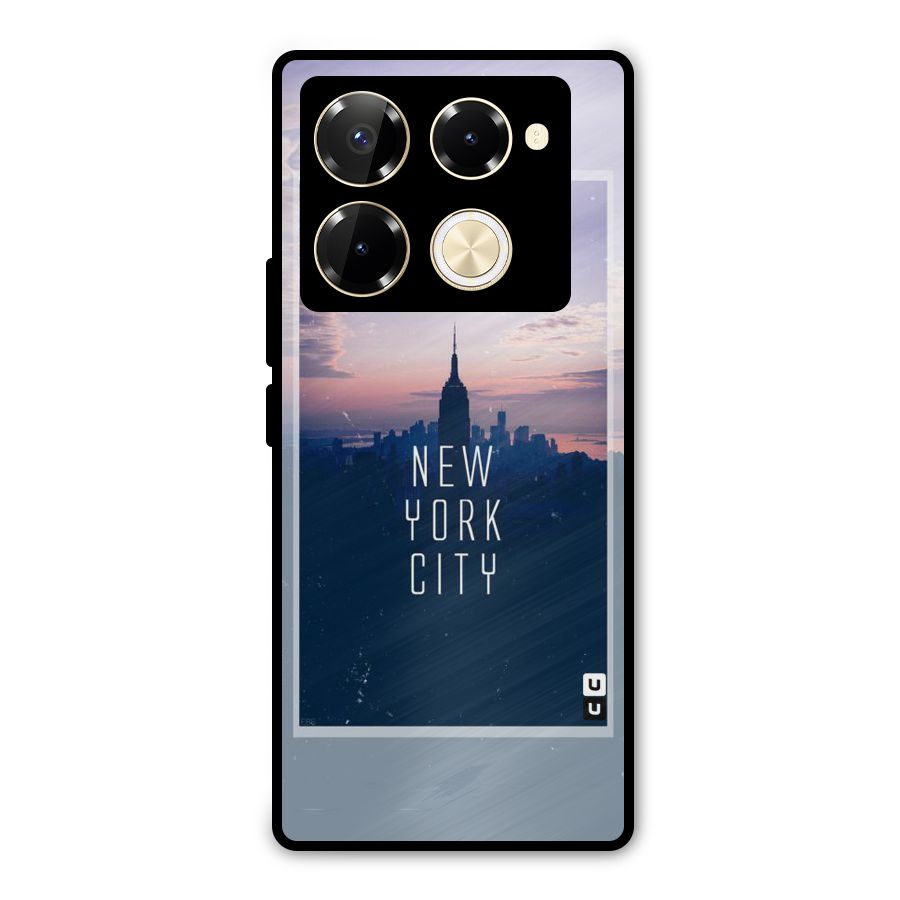 Sleepless City Metal Back Case for Infinix Note 40 Pro Plus