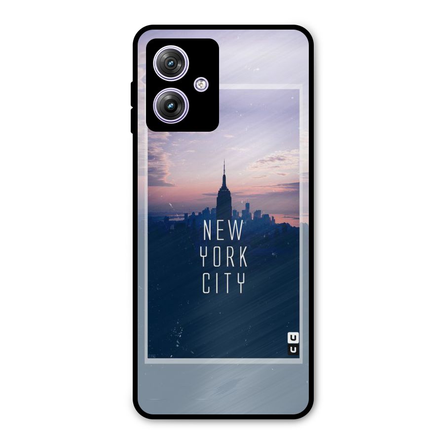 Sleepless City Metal Back Case for Moto G64
