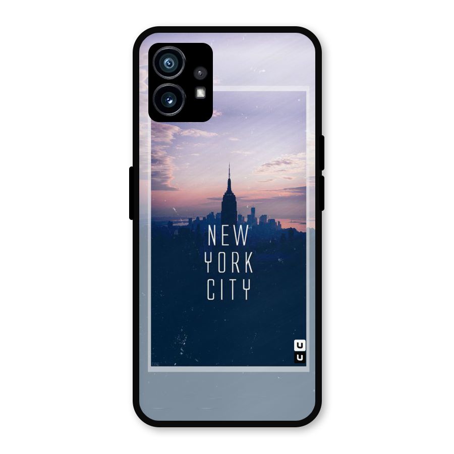 Sleepless City Metal Back Case for Nothing Phone 1