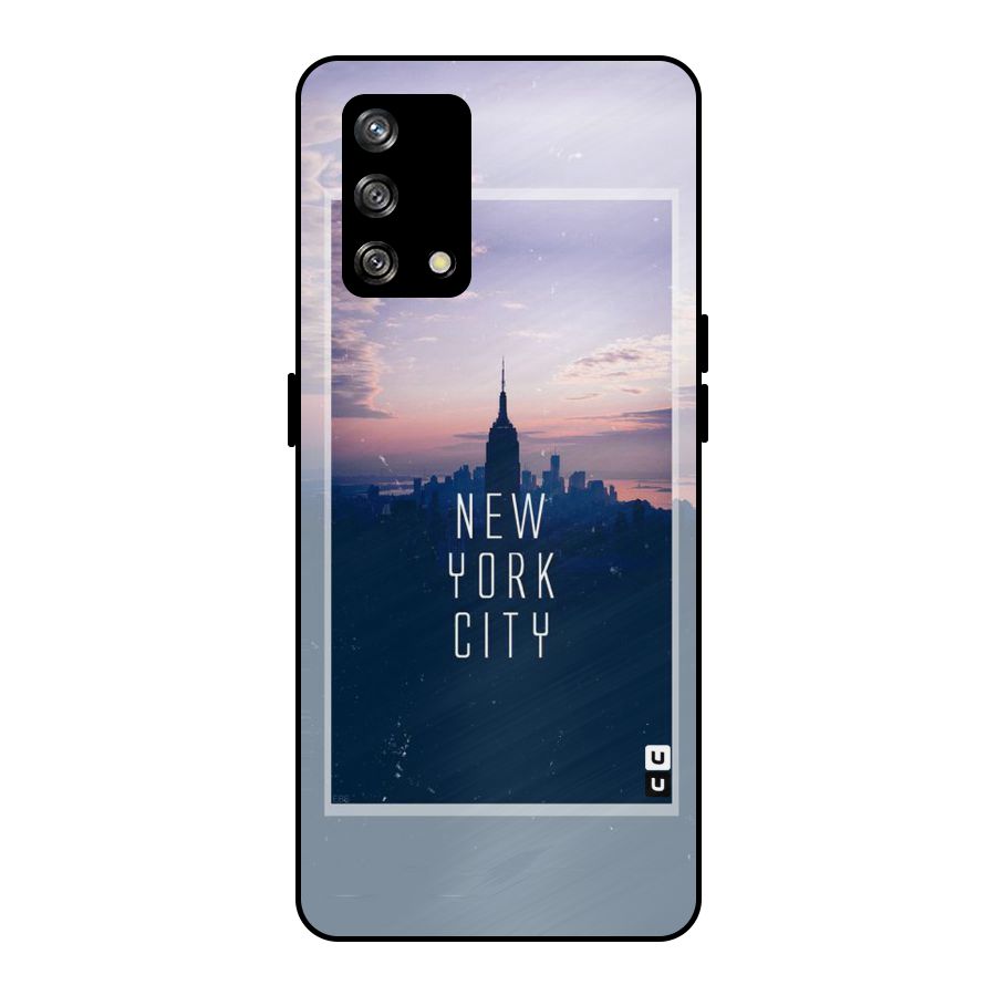 Sleepless City Metal Back Case for Oppo F19