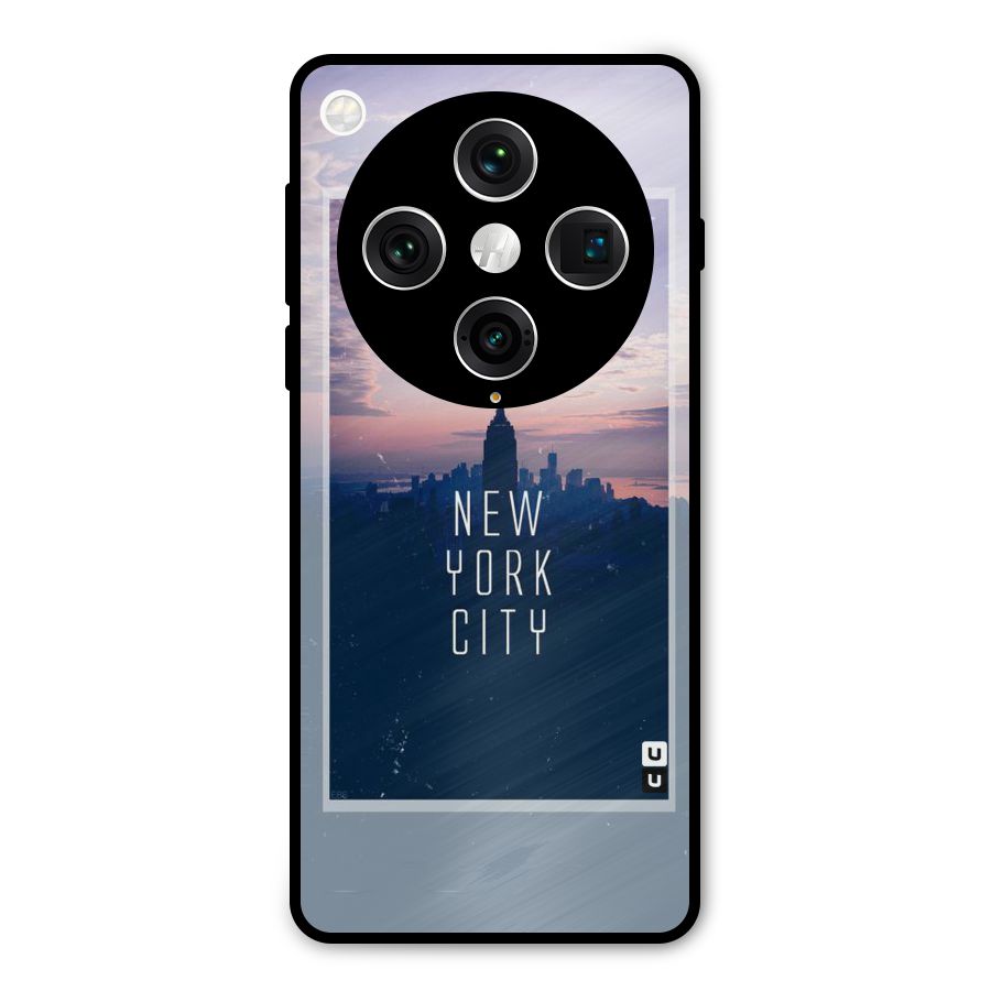 Sleepless City Metal Back Case for Oppo Find X8 Pro