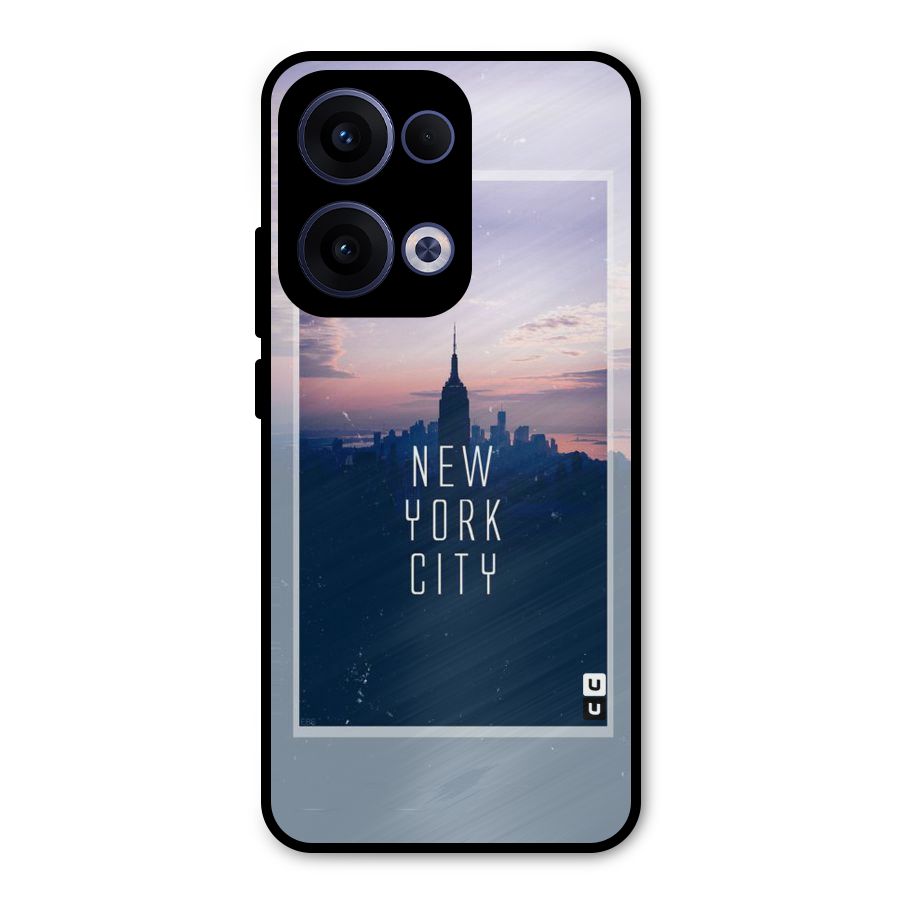 Sleepless City Metal Back Case for Oppo Reno13