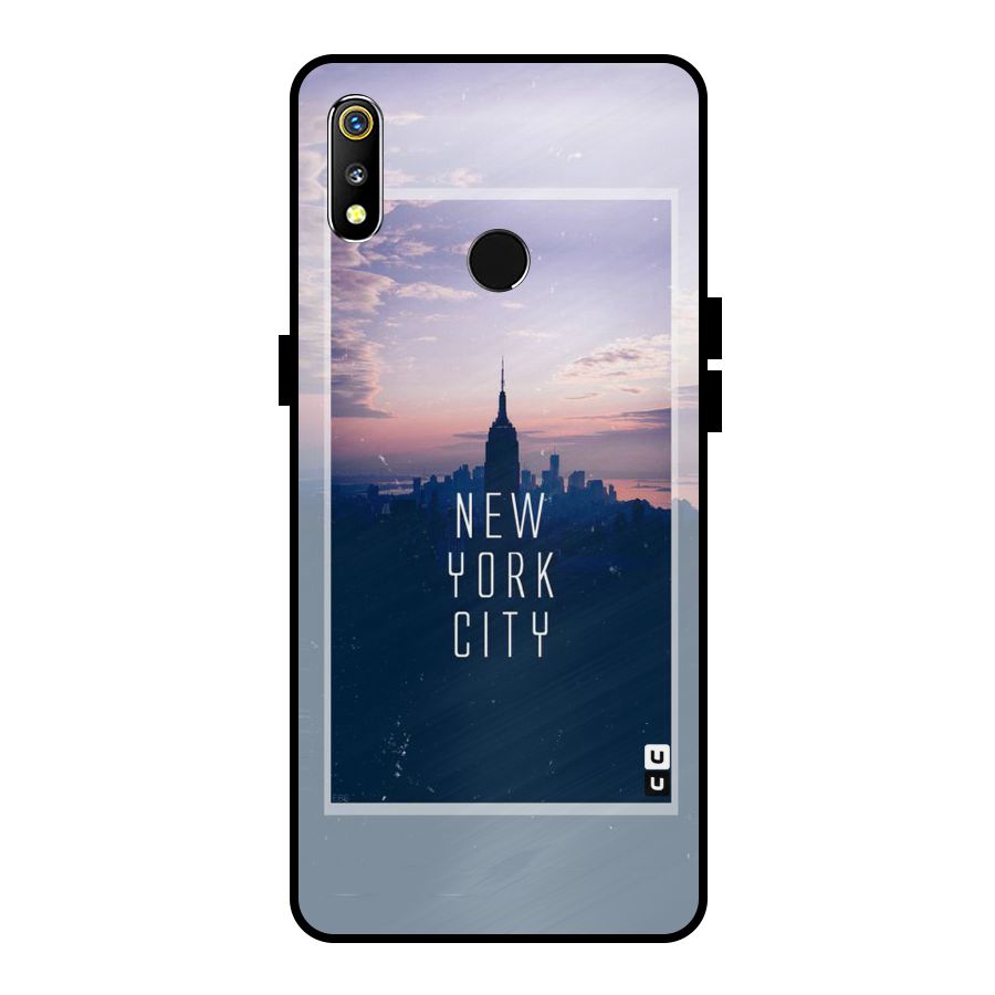 Sleepless City Metal Back Case for Realme 3i