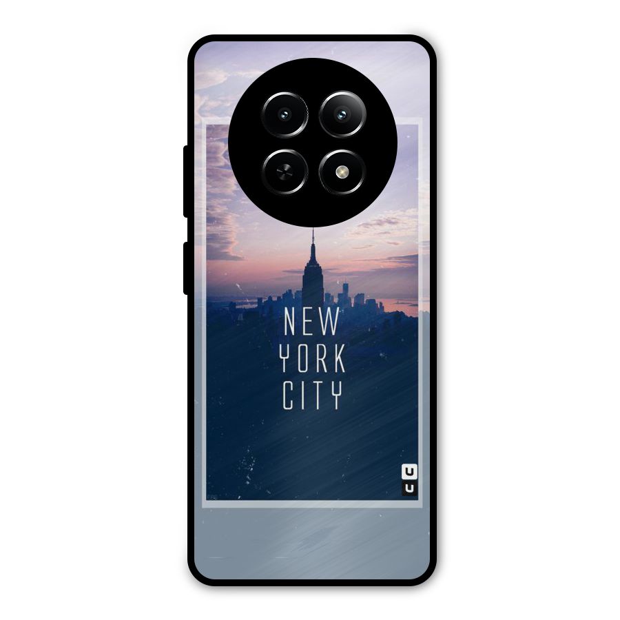 Sleepless City Metal Back Case for Realme Narzo 70x 5G