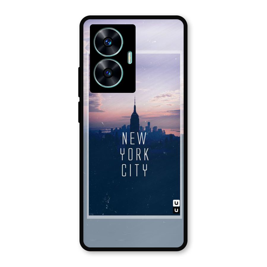 Sleepless City Metal Back Case for Realme Narzo N55