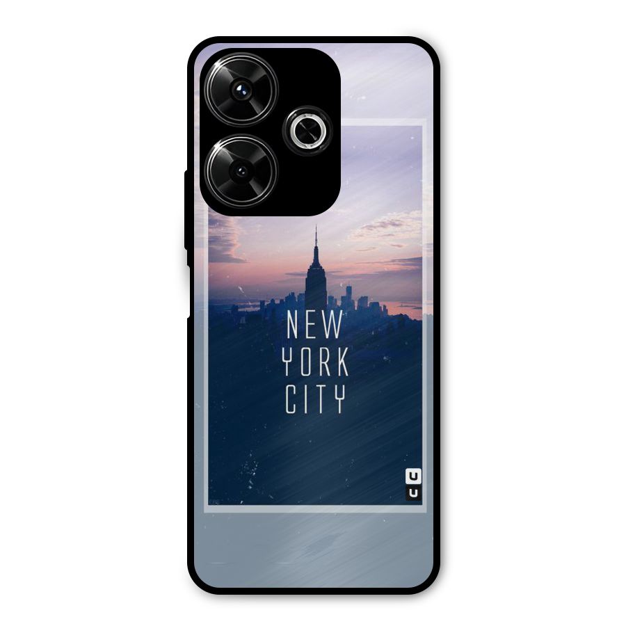 Sleepless City Metal Back Case for Redmi 13 5G