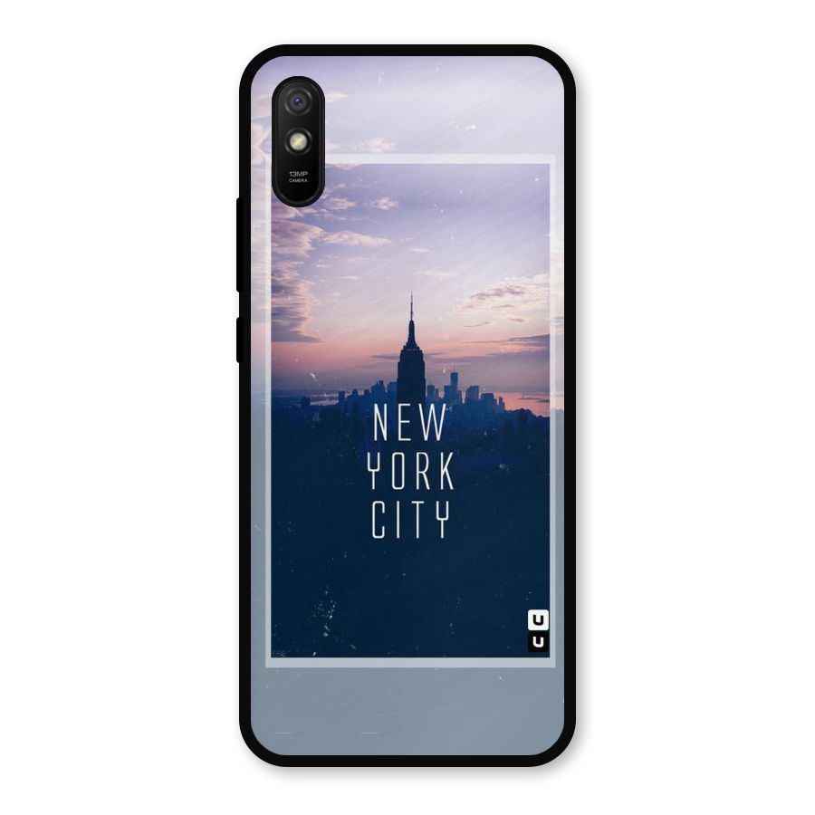 Sleepless City Metal Back Case for Redmi 9a