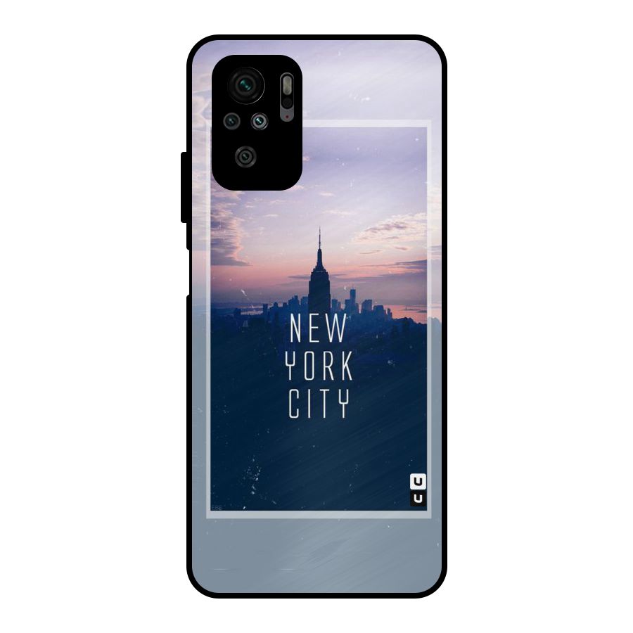 Sleepless City Metal Back Case for Redmi Note 10S