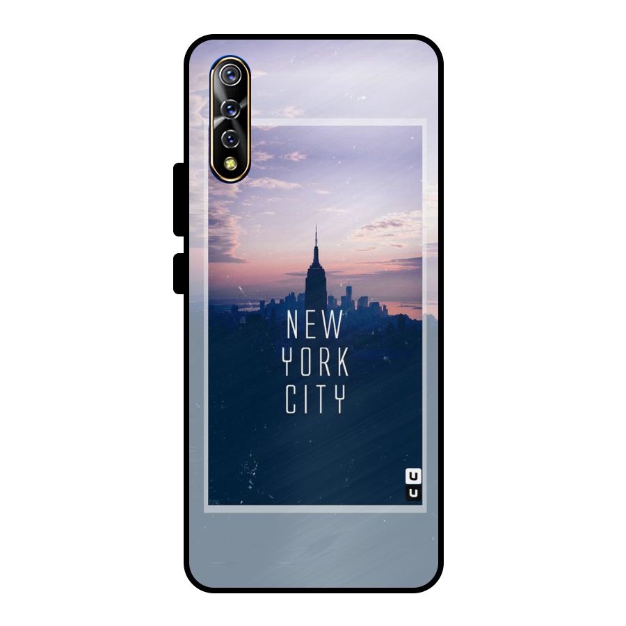 Sleepless City Metal Back Case for Vivo S1