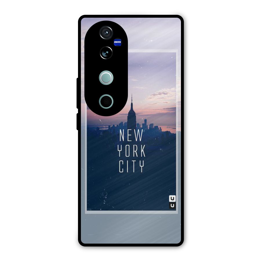 Sleepless City Metal Back Case for Vivo V40