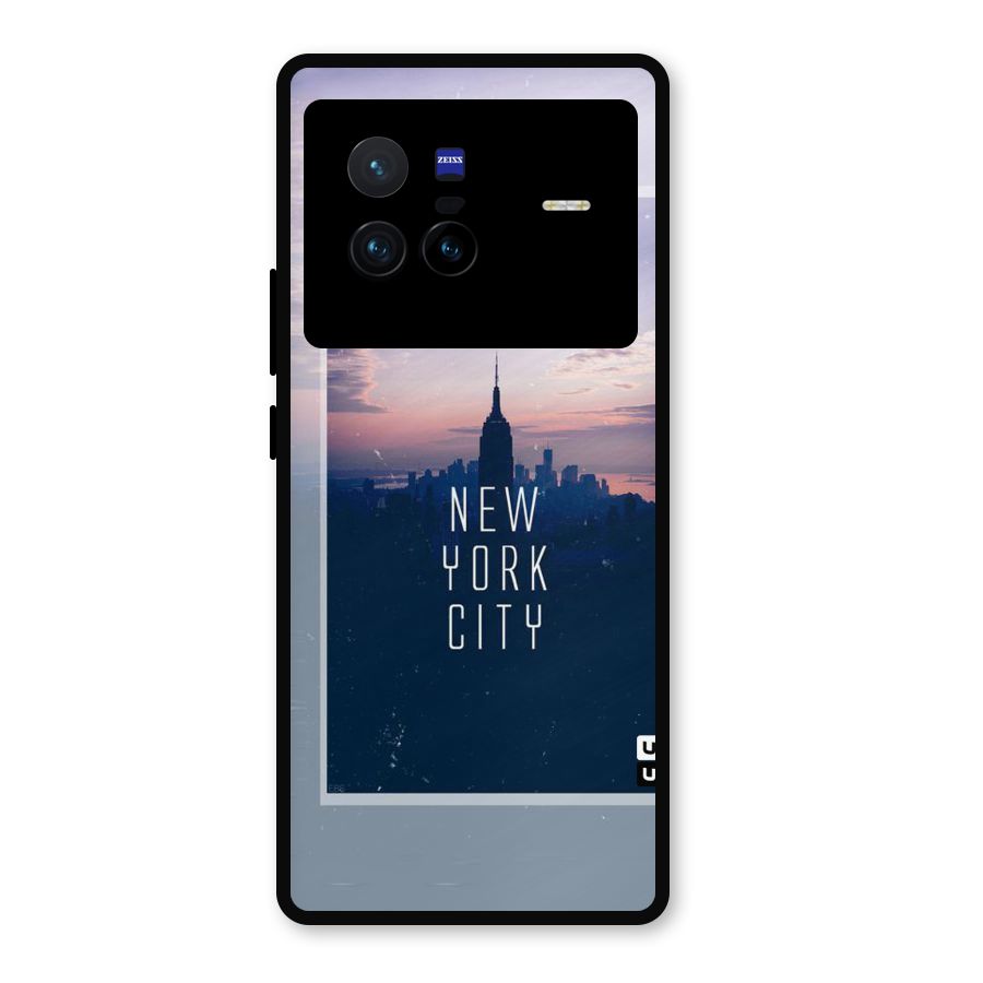 Sleepless City Metal Back Case for Vivo X80