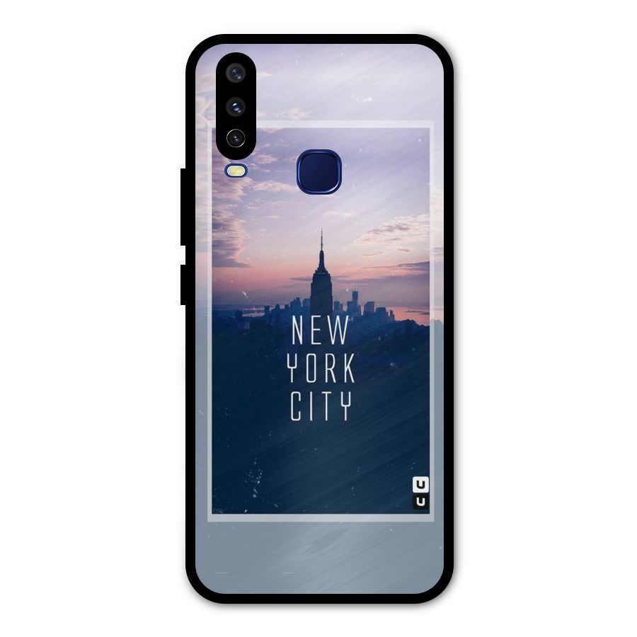 Sleepless City Metal Back Case for Vivo Y12