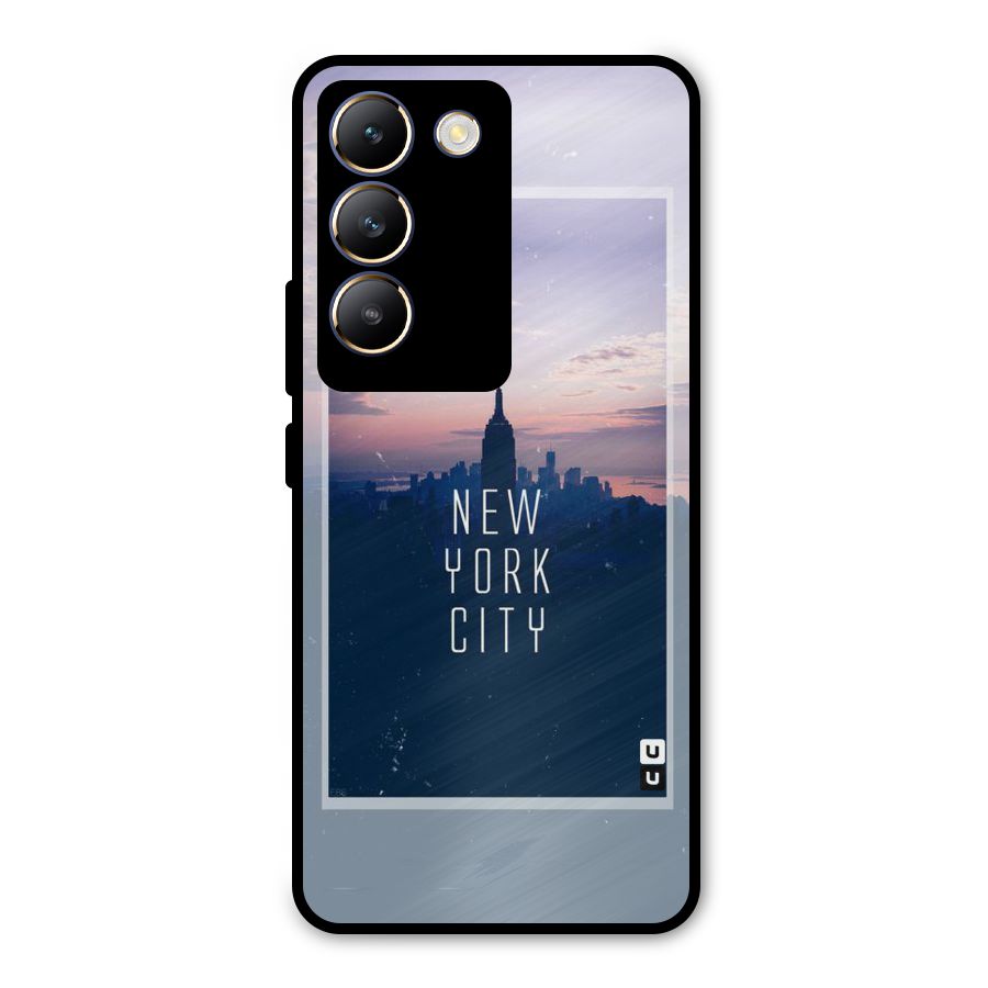 Sleepless City Metal Back Case for Vivo Y200e