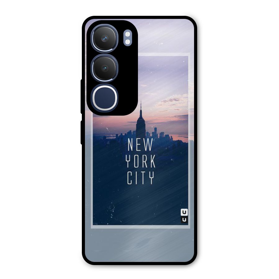 Sleepless City Metal Back Case for Vivo Y29