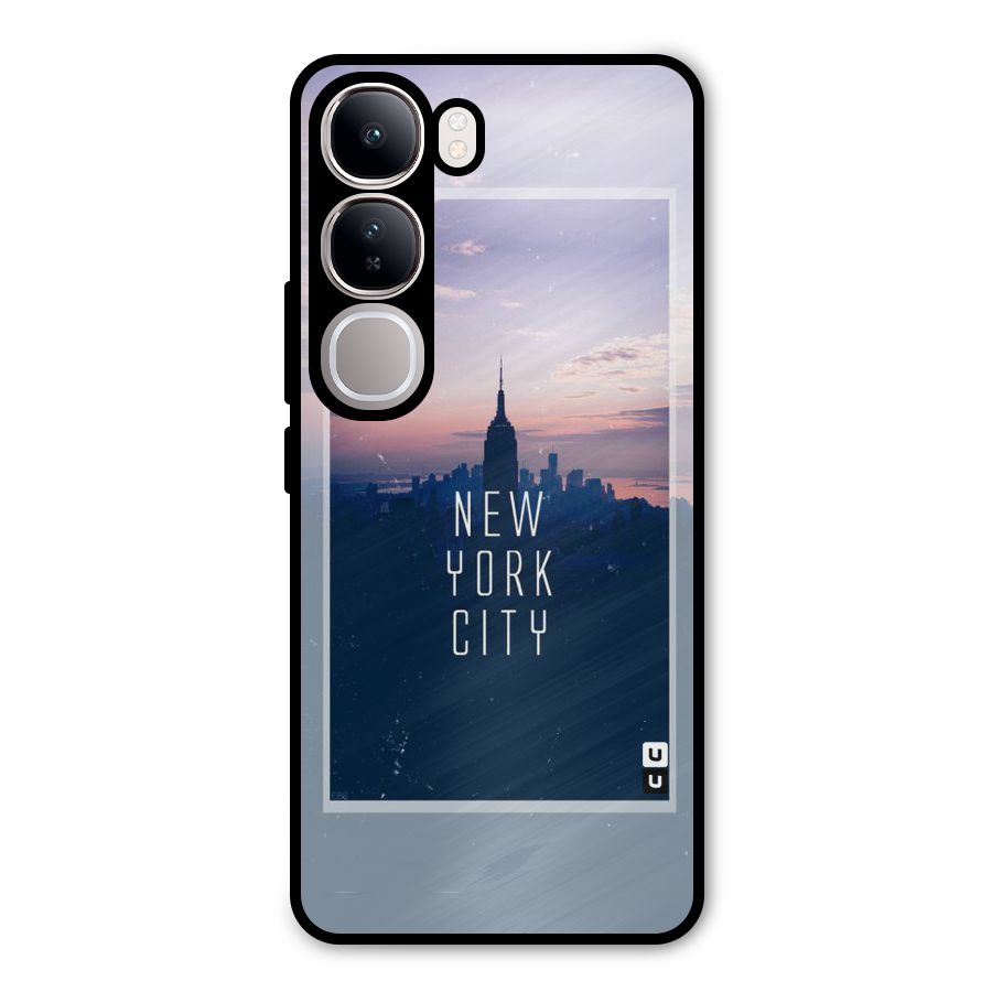 Sleepless City Metal Back Case for Vivo Y300