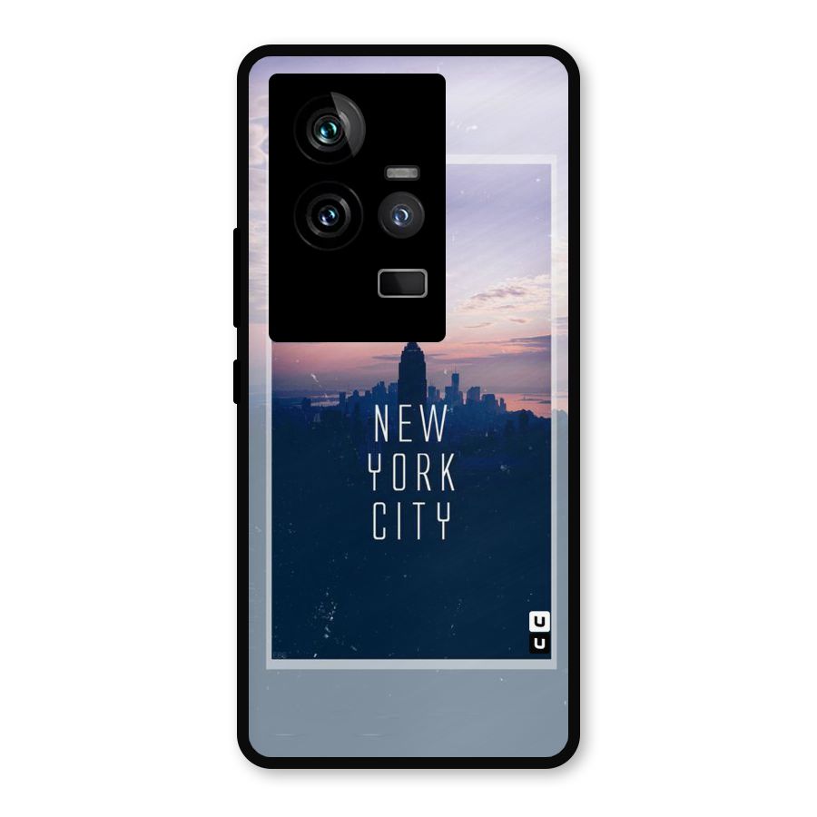 Sleepless City Metal Back Case for iQOO 11 5G