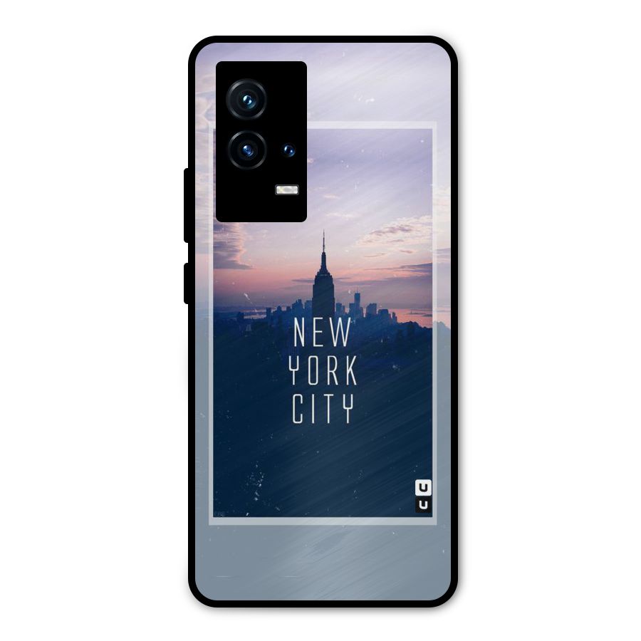 Sleepless City Metal Back Case for iQOO 9 5G
