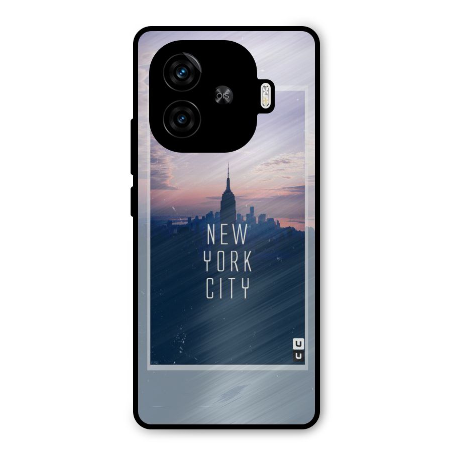 Sleepless City Metal Back Case for iQOO Z9 Turbo