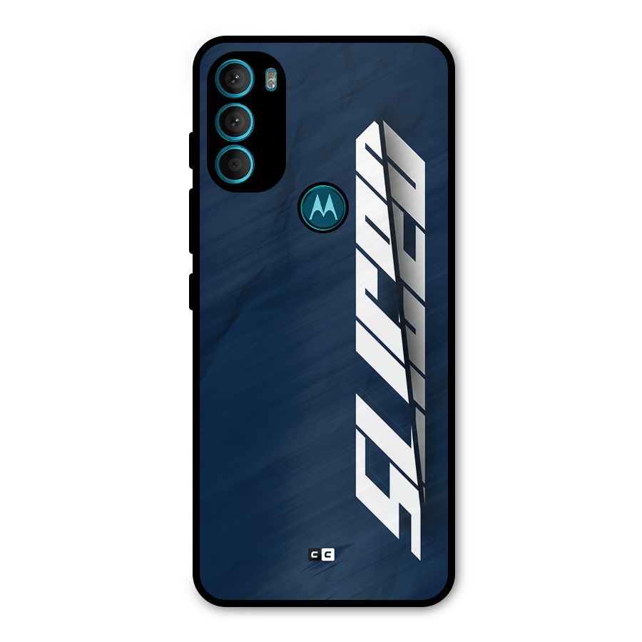 Sliced Now Metal Back Case for Moto G71 5G