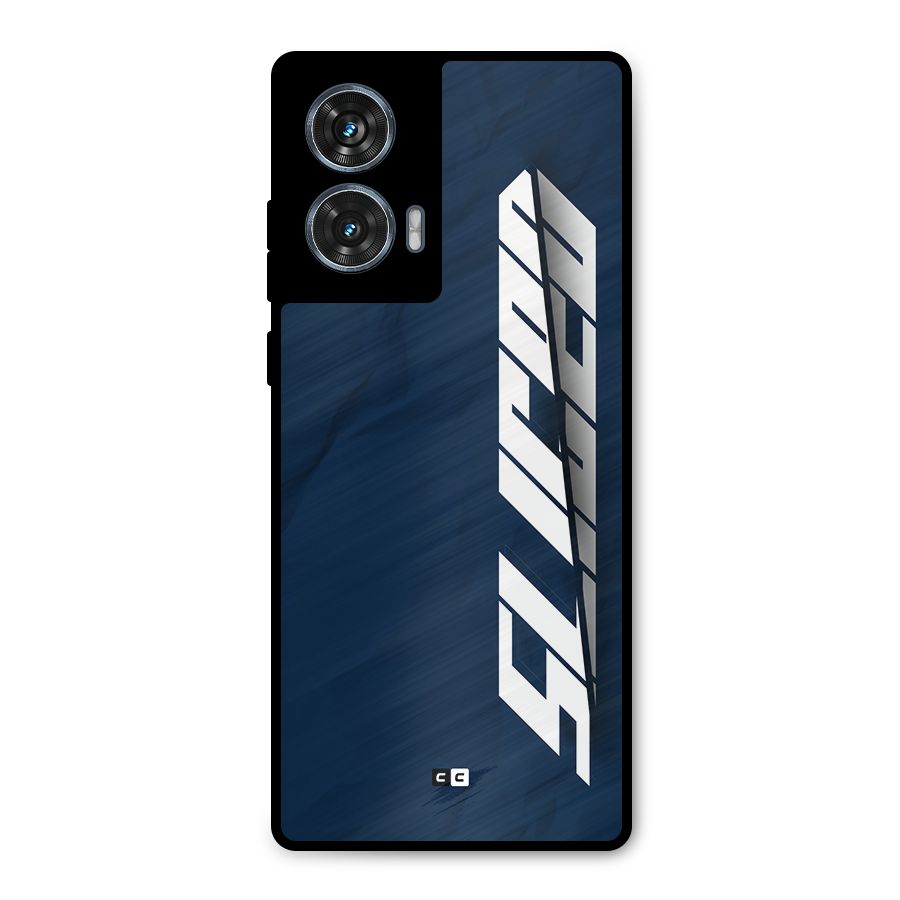 Sliced Now Metal Back Case for Motorola Edge 50 Fusion