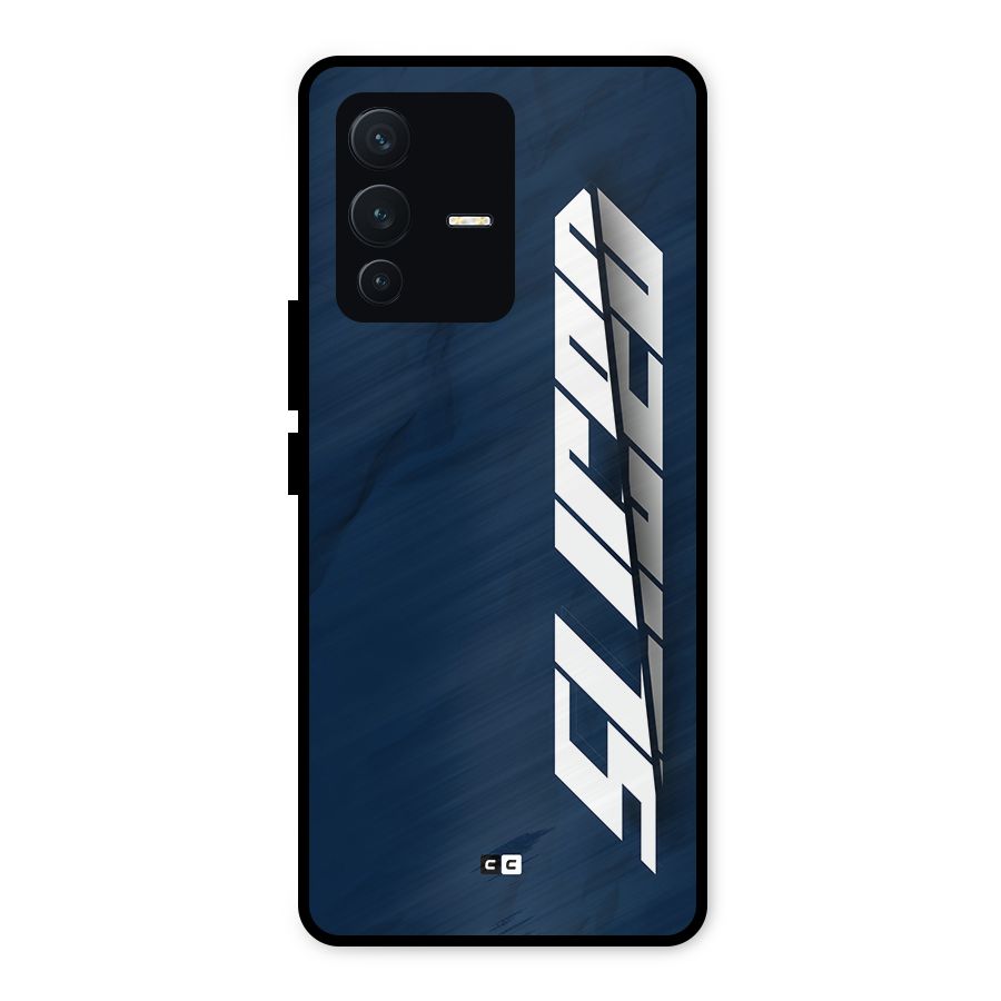 Sliced Now Metal Back Case for Vivo V23 5G