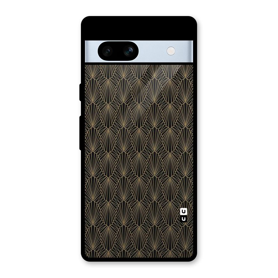 Small Hills Lines Glass Back Case for Google Pixel 7a