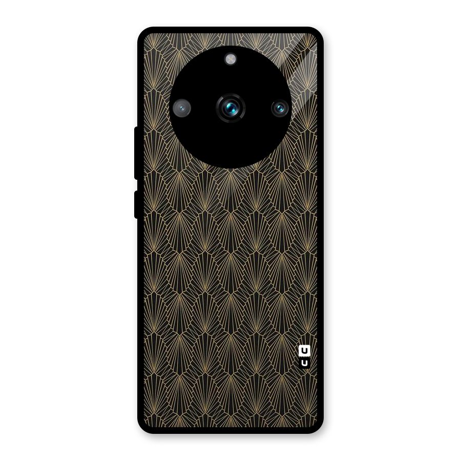 Small Hills Lines Glass Back Case for Realme 11 Pro