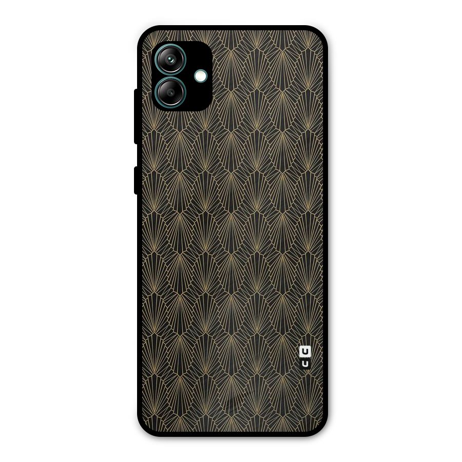 Small Hills Lines Metal Back Case for Galaxy A04