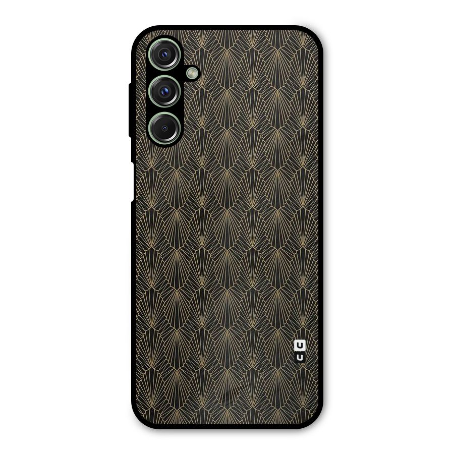 Small Hills Lines Metal Back Case for Galaxy F34