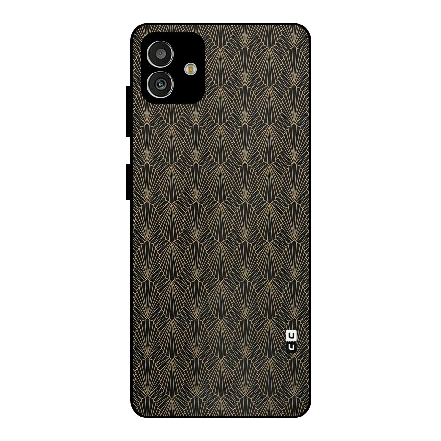 Small Hills Lines Metal Back Case for Galaxy M13 5G