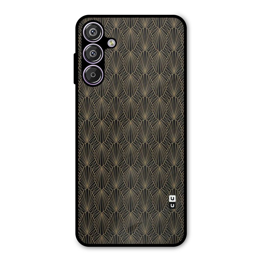 Small Hills Lines Metal Back Case for Galaxy M15