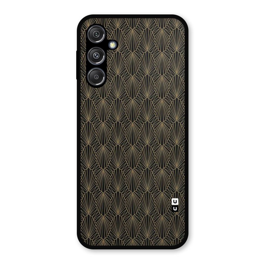 Small Hills Lines Metal Back Case for Galaxy M34 5G