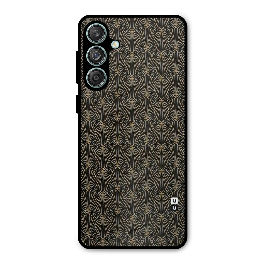 Small Hills Lines Metal Back Case for Galaxy M55 5G