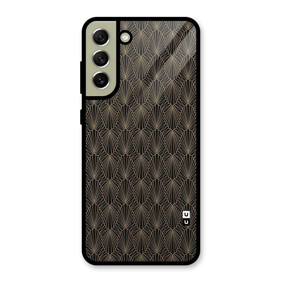 Small Hills Lines Metal Back Case for Galaxy S21 FE 5G (2023)