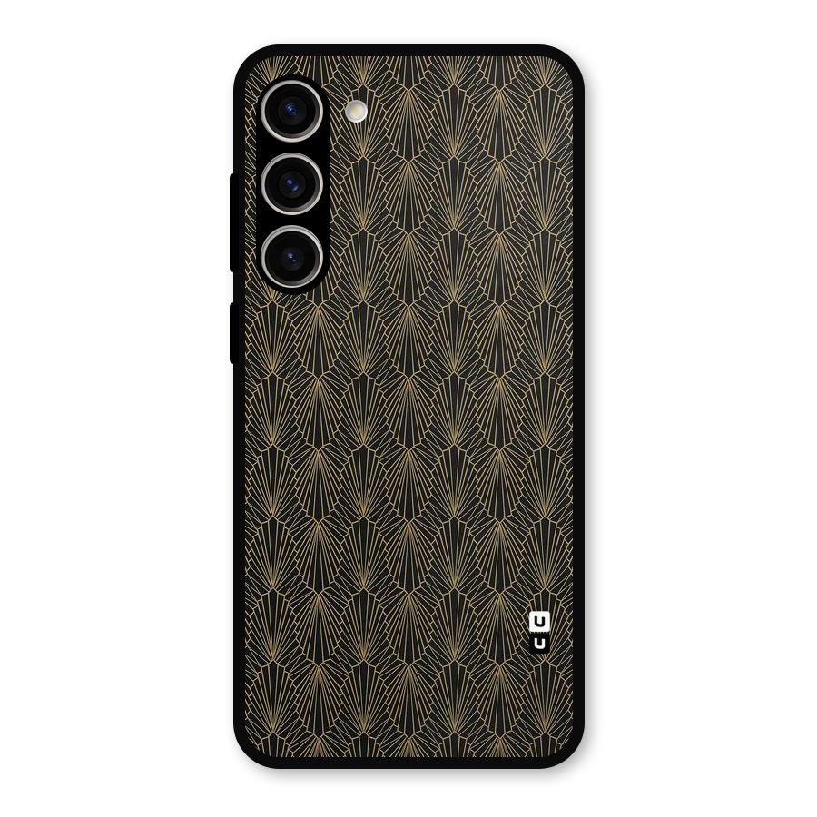 Small Hills Lines Metal Back Case for Galaxy S23 Plus