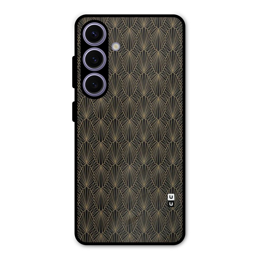 Small Hills Lines Metal Back Case for Galaxy S24