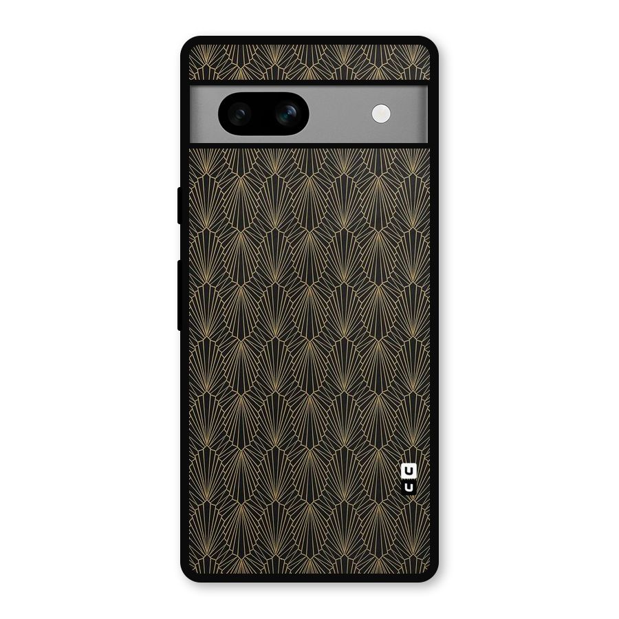 Small Hills Lines Metal Back Case for Google Pixel 7a