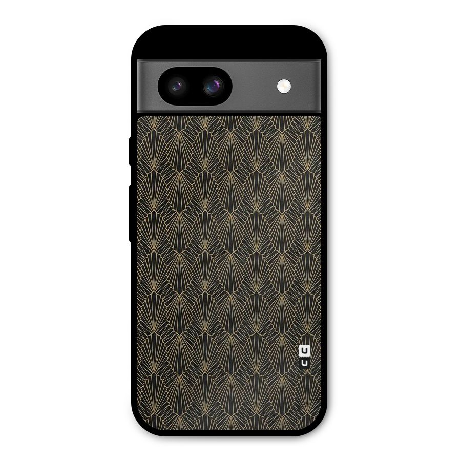 Small Hills Lines Metal Back Case for Google Pixel 8a