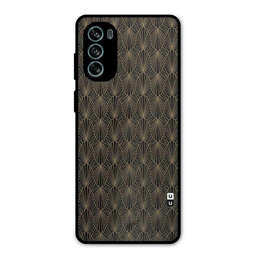 Small Hills Lines Metal Back Case for Moto G62