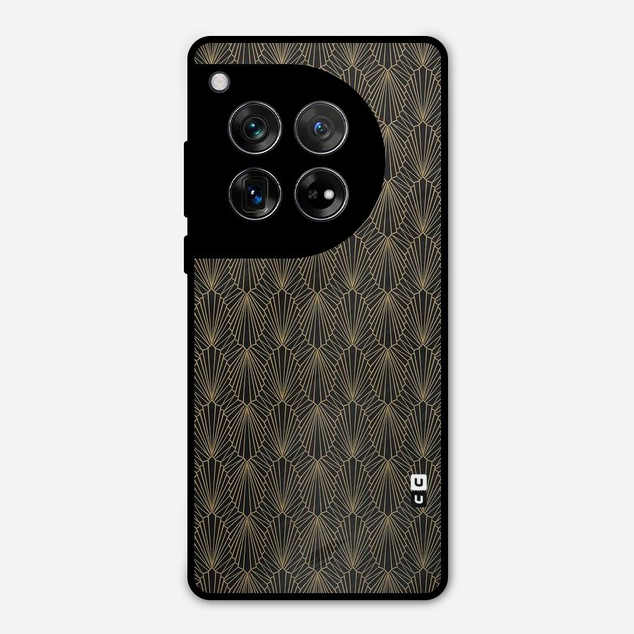 Small Hills Lines Metal Back Case for OnePlus 12