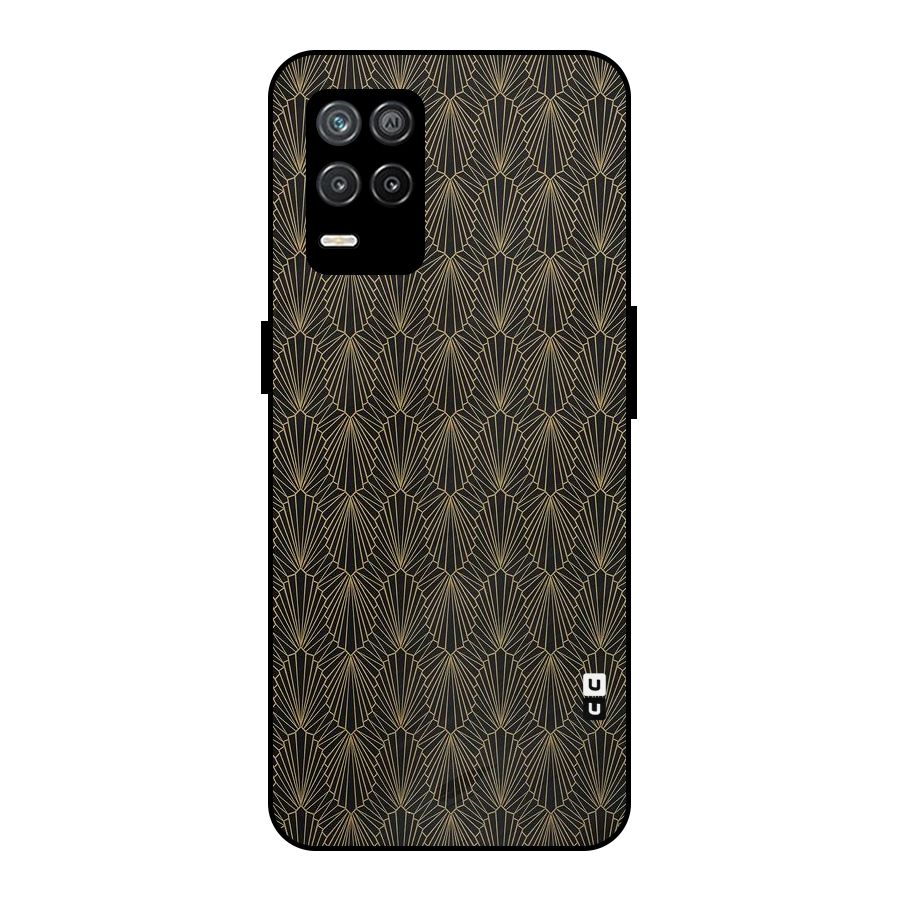 Small Hills Lines Metal Back Case for Realme 8s 5G