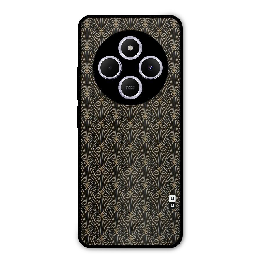 Small Hills Lines Metal Back Case for Redmi A4