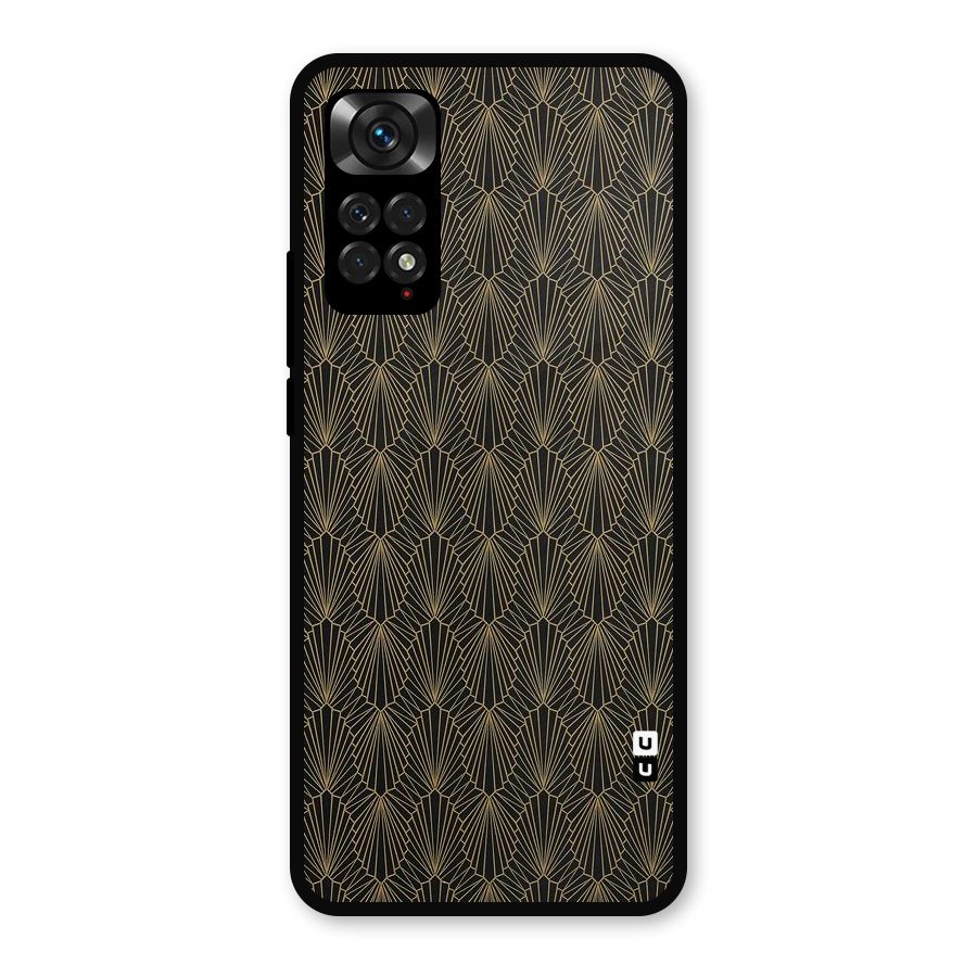 Small Hills Lines Metal Back Case for Redmi Note 11