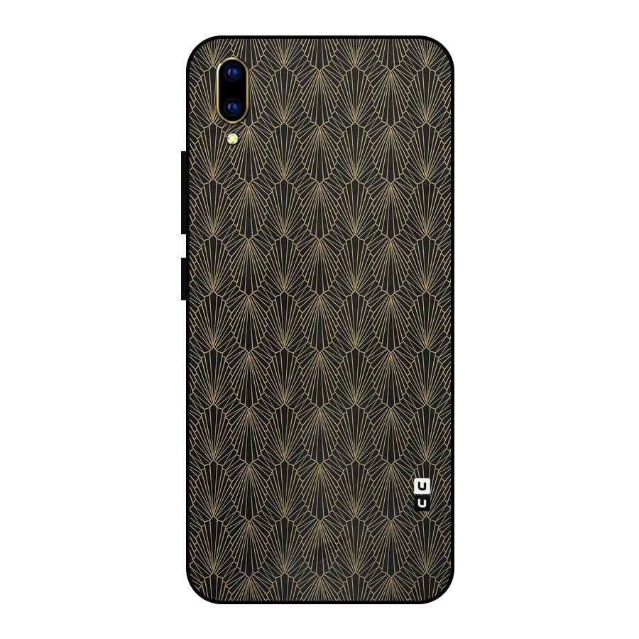 Small Hills Lines Metal Back Case for Vivo V11 Pro