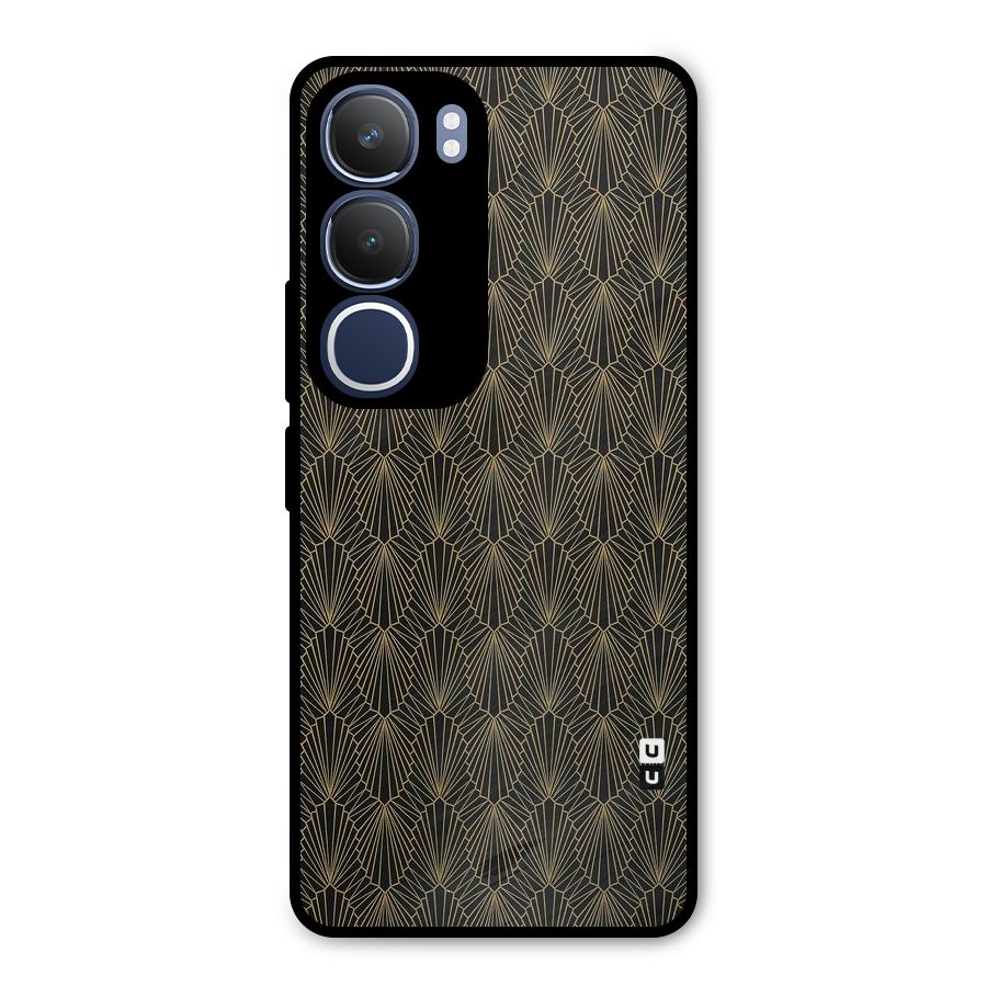 Small Hills Lines Metal Back Case for Vivo Y29