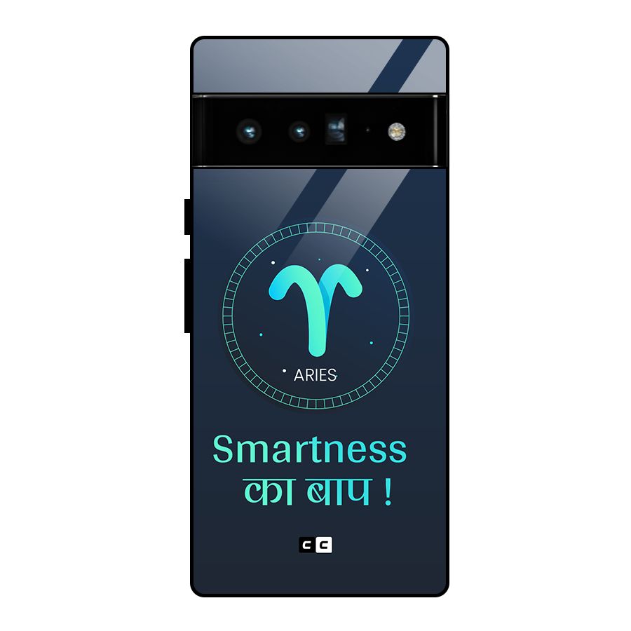 Smart Aries Glass Back Case for Google Pixel 6 Pro