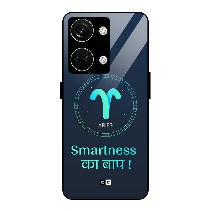 Smart Aries Glass Back Case for Oneplus Nord 3